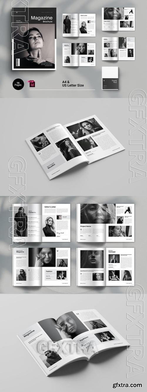 Clean & Modern Magazine Template XYEGWKW