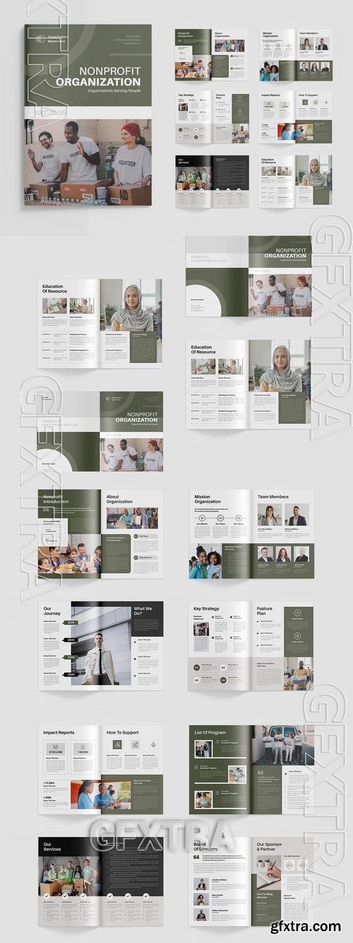 Nonprofit Organization Brochure Template 2JN4HH5