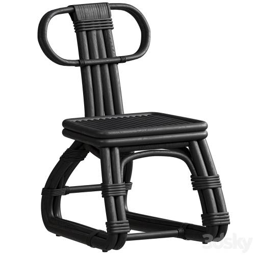 '3dsky Pro - Urbana Dining Chair Black Rattan'