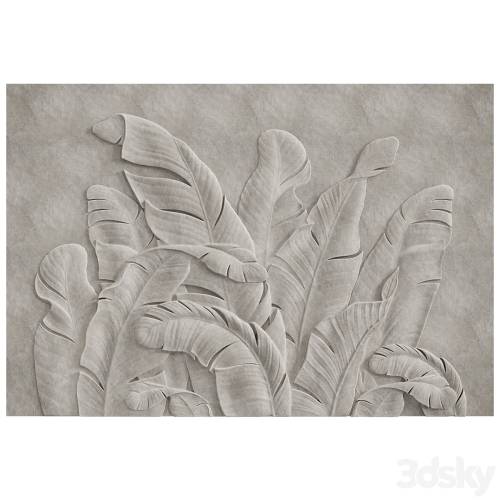 '3dsky Pro - Banana Leaves Relief' '3dsky Pro - Banana Leaves Relief'