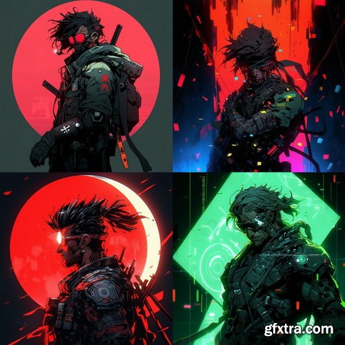 361 Midjourney Prompts for Retro Anime: Vol 2