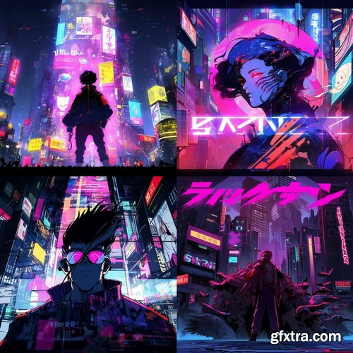 361 Midjourney Prompts for Retro Anime: Vol 2