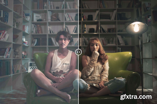 LUTs Lounge - Beatnik Hipster Cinematic 3D LUTs