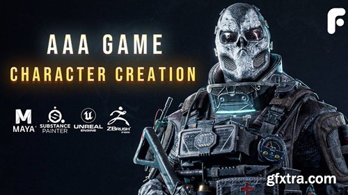 Artstation - AAA Game Character Creation - Step by Step Guide - Full Course
