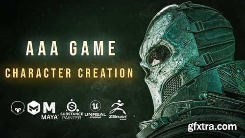 Artstation - AAA Game Character Creation - Step by Step Guide - Full Course