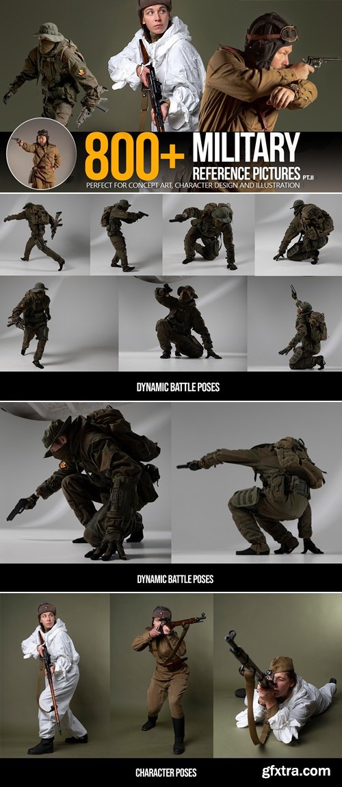 Artstation - 800+ Military Reference Pictures pt.II