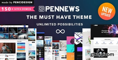 Themeforest - PenNews - Multi-Purpose AMP WordPress Theme 20822517 v6.6.8
