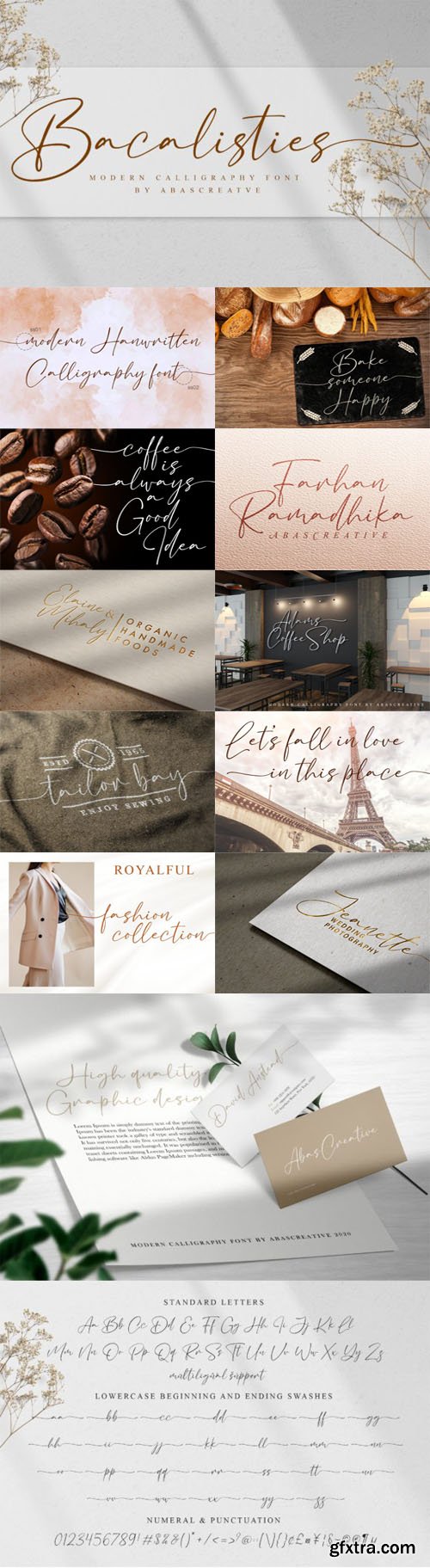 Bacalisties - Modern Calligraphy Font