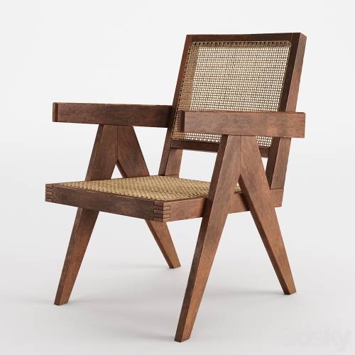 '3dsky Pro - Pierre Jeanneret Easy Chair Armchair' '3dsky Pro - Pierre Jeanneret Easy Chair Armchair'