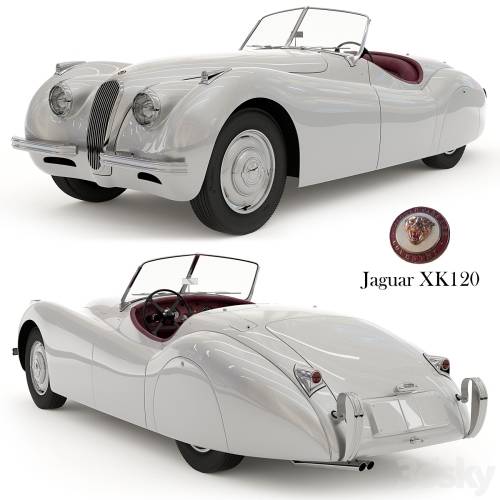'3dsky Pro - Jaguar XK120'