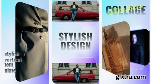 MotionArray - Vertical Photoframe Collage 3270757 - Project for After Effects