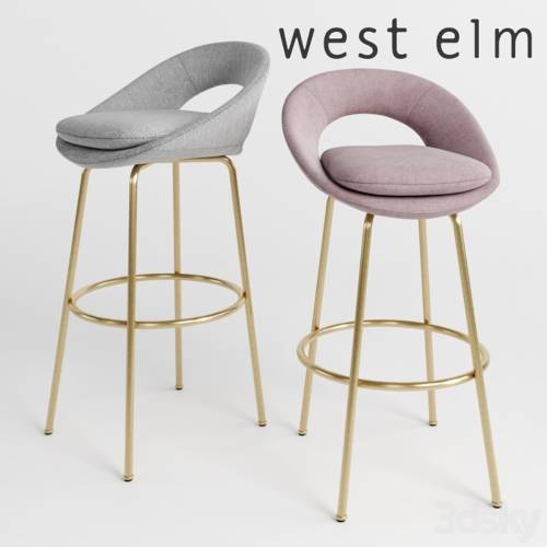 '3dsky Pro - WEST ELM Orb Bar + Counter Stools' '3dsky Pro - WEST ELM Orb Bar + Counter Stools'