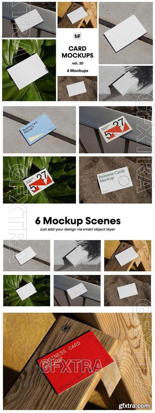 Stationery Business Card Mockups vol.10 RWR5UDP