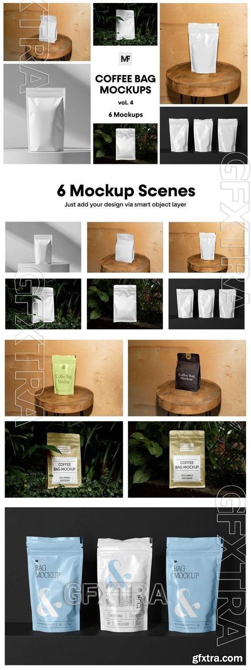 Coffee Bag Mockups vol.4 ZX2YLR3
