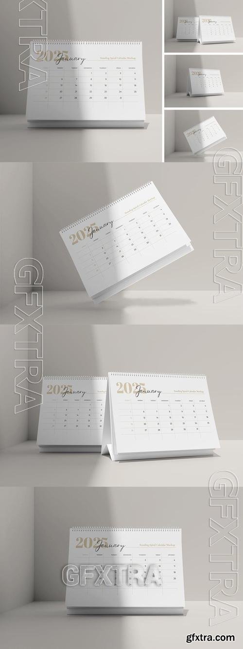 Spiral Calendar Mockup QXY5Z7P