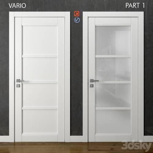 '3dsky Pro - Vario doors Volkhovets part 1'