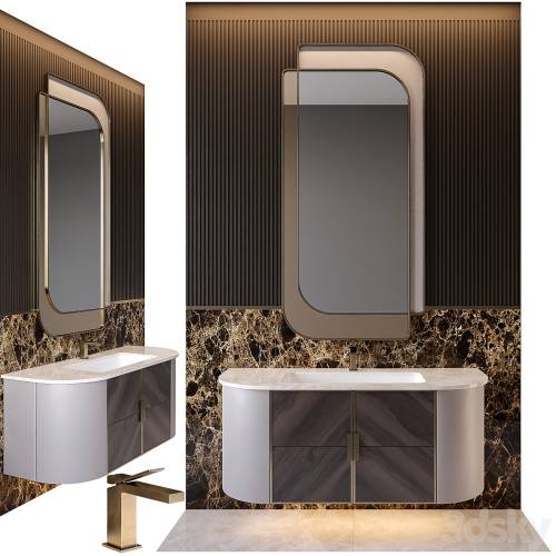 '3dsky Pro - Bathroom furniture composition 109' '3dsky Pro - Bathroom furniture composition 109'