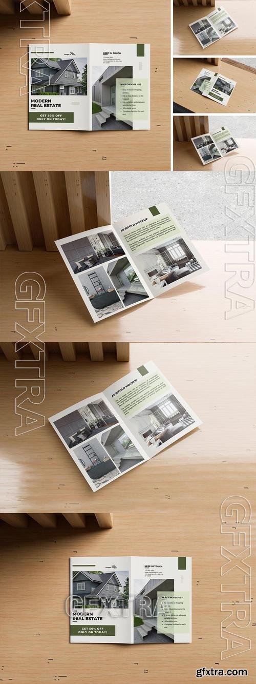 A5 Bifold Mockup FXXC2RA