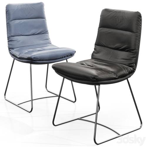 '3dsky Pro - KFF Arva chair with skids'