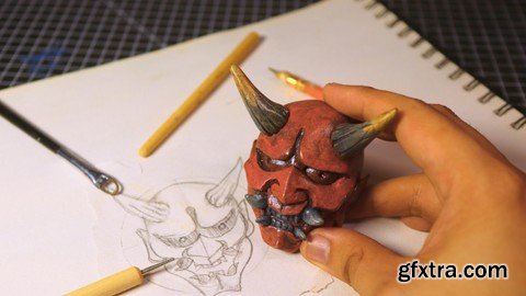 Udemy - Polymer Clay Oni Mask