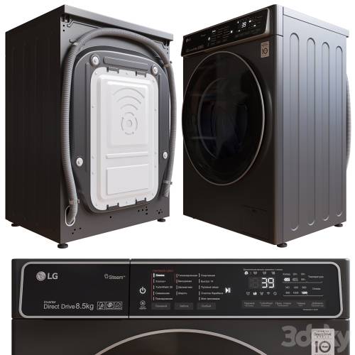 '3dsky Pro - Washing machine AI DD LG F2T9GW9P.' '3dsky Pro - Washing machine AI DD LG F2T9GW9P.'