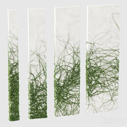 '3dsky Pro - Ivy for rectangular columns. 4 models' '3dsky Pro - Ivy for rectangular columns. 4 models'