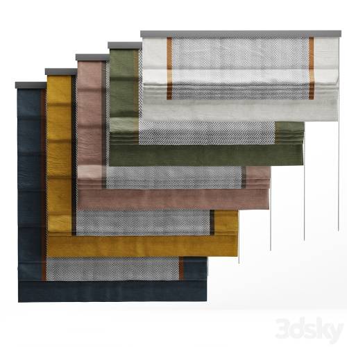'3dsky Pro - Roman blinds 3' '3dsky Pro - Roman blinds 3'