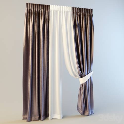'3dsky Pro - combined with tulle curtains' '3dsky Pro - combined with tulle curtains'