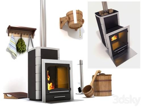 '3dsky Pro - Bath furnace-fireplace & accessories' '3dsky Pro - Bath furnace-fireplace & accessories'