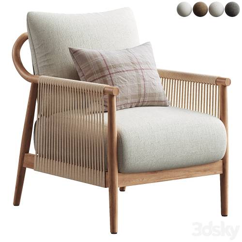 '3dsky Pro - Brena Upholstered Armchair'
