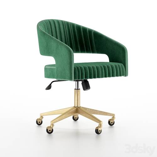 '3dsky Pro - Channel Suede Office Chair'