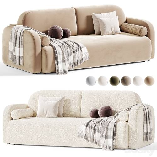 '3dsky Pro - Claymar Sofa By divan, Claymar Sofa'