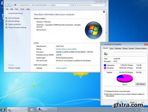 Windows 7 Ultimate Superlite v2 Ankh Tech