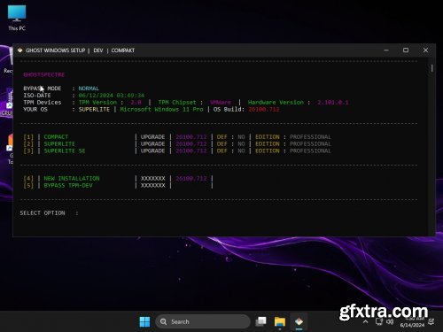 Windows 11 Enterprise LTSC 2024 24H2 Build 26100.3476 March 2025 Ghost Spectre