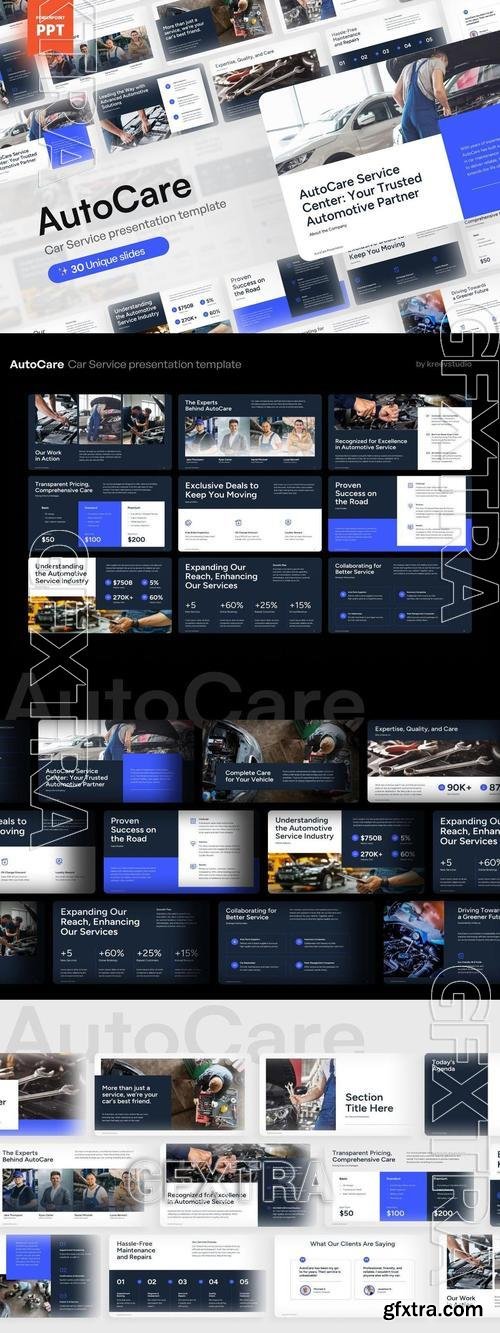 AutoCare - Car Service PowerPoint Presentation UE6NRUL AutoCare - Car Service PowerPoint Presentation UE6NRUL