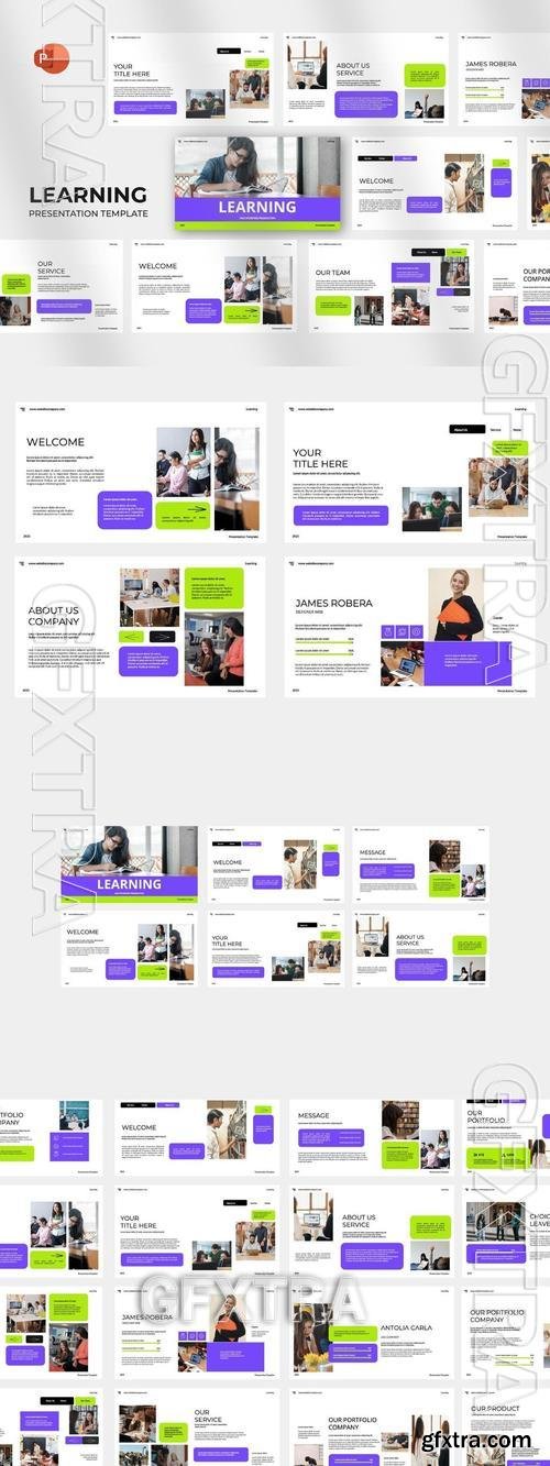 Learning PowerPoint Template UMS4353