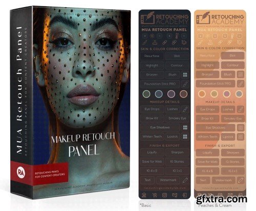 Retouching Academy - MUA Retouch Panel + Video Tutorial