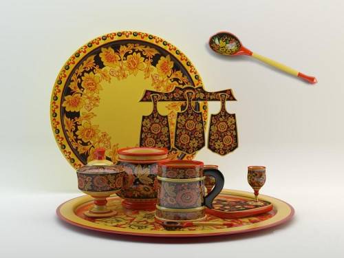 '3dsky Pro - Khokhloma'