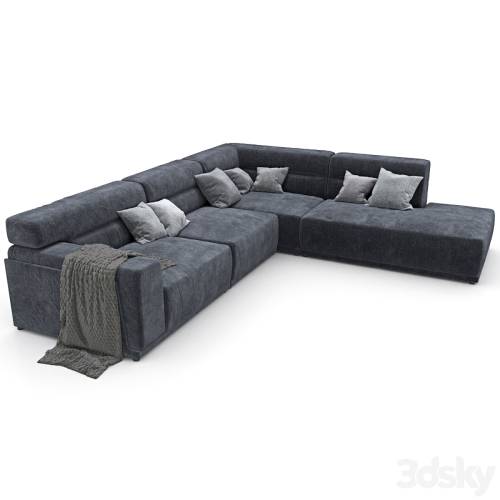'3dsky Pro - Sofa 528 - Natuzzi_Dorian 2904'