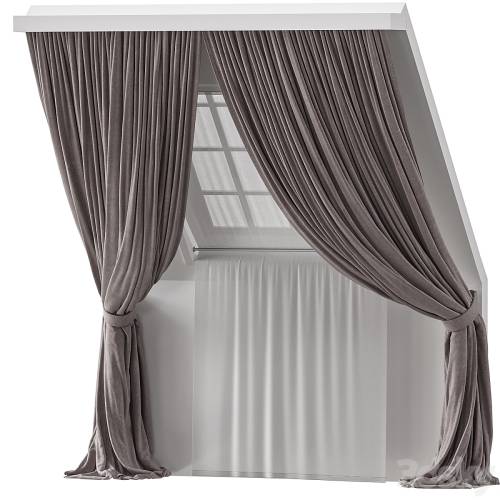 '3dsky Pro - Attic curtains 12'