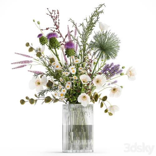'3dsky Pro - Flower bouquet. Set 431.'