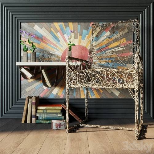 '3dsky Pro - Decorative set Copper Sun'