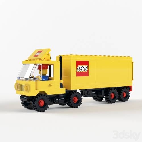 '3dsky Pro - Lego 6692 Tractor Trailer'