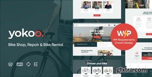 Themeforest - Yokoo - Bike Shop & Bicycle Rental WordPress Theme 26465133 v1.1.8
