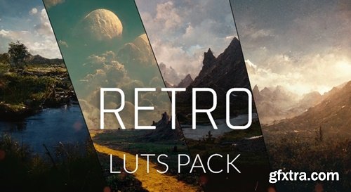 Fab - 100 Retro LUTs Pack - Post-Processing Filters