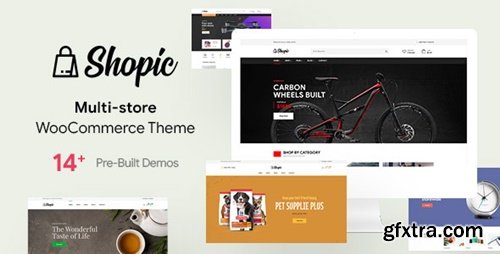Themeforest - Shopic - Multistore WooCommerce WordPress Theme 28788338 v2.3.4