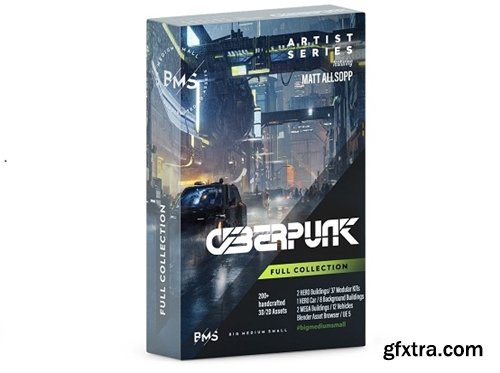 BigMediumSmall - Cyberpunk UPDATE (43 Posed Crowd Characters)