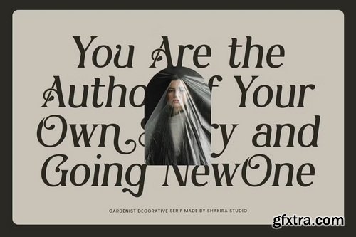 CreativeMarket - Gardenist - Decorative Serif Font