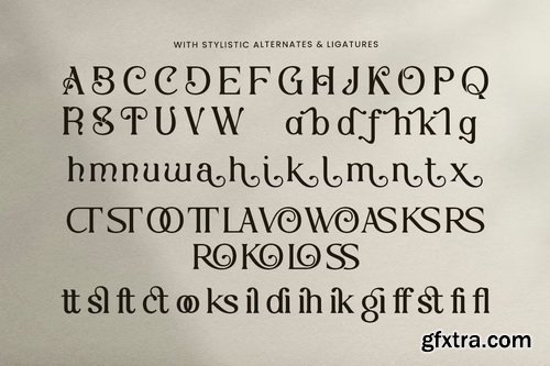 CreativeMarket - Gardenist - Decorative Serif Font