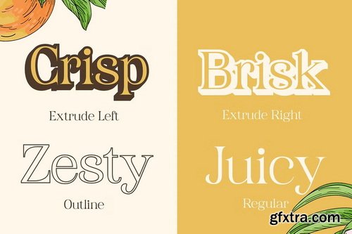 CreativeMarket - Harnold 3D Font